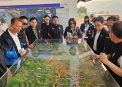 น่าน- สำนักงานทรัพยากรน้ำแห่งชาติ ลงพื้นที่เมืองน่าน ติดตามแผนรับมือน้ำท่วม-น้ำแล้ง