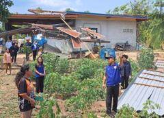 ภูสิงห์อ่วมหนัก!พายุฤดูร้อนถล่มบ้านเรือนเสียหายหนักกว่า 100 หลัง เร่งช่วยเหลือผู้ประสบภัย