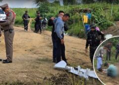 สลด! โดรนพลีชีพตกฝั่งไทยระเบิดกลางไร่พริกชายแดนไทยดับยกครัว 3 ศพ สาหัส 2 ราย